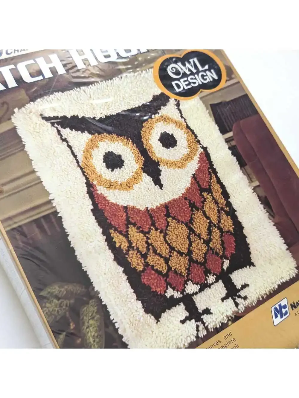 Vintage Owl Latch Hook Kit